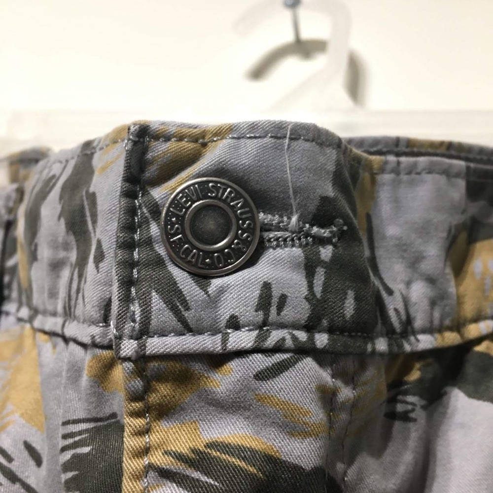 Tiger Camo Levi Straight Leg Pant